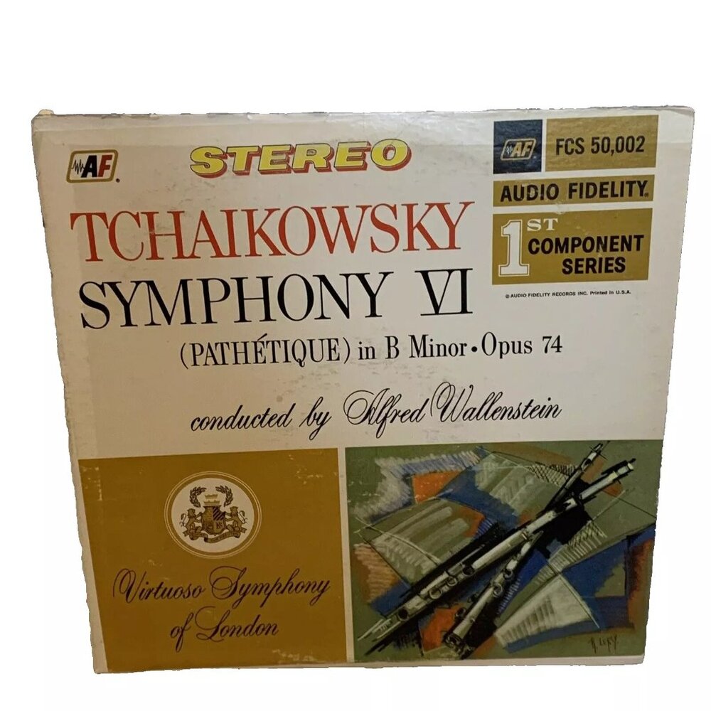 Symphony VI (Pathétique) In B Minor Opus 74 (Vinyl, 1959) Audio Fidelity VG+